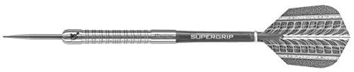 Harrows Unisex's Super Grip Tungsten Darts, Silver, 23 g - Athletix.ae