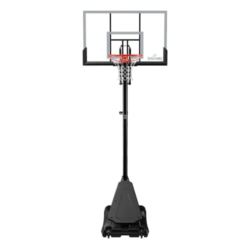 Spalding Gold 54" Acrylic Portable Backboard Basketball Hoop - Athletix.ae