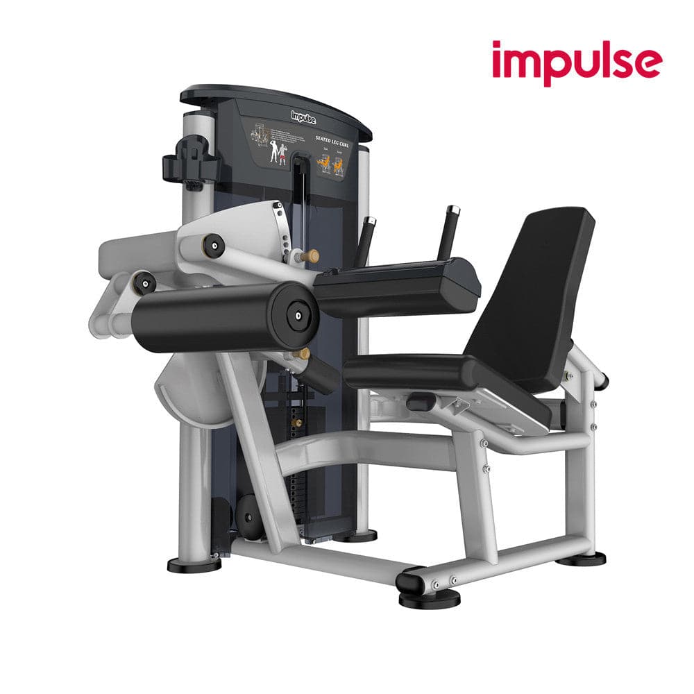 Impulse Fitness, Seated Leg Curl, It9506_235, Black - Athletix.ae