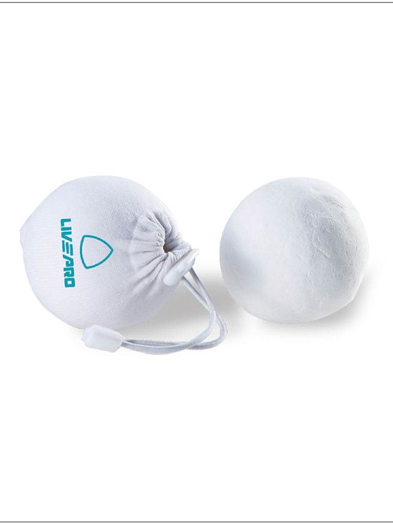 Livepro, Gym Chalk Ball, Lp8190, White - Athletix.ae