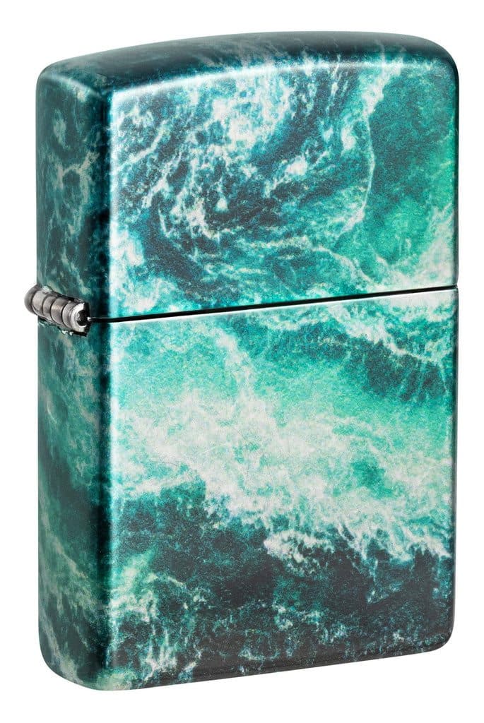 Zippo 48621 48459 Rogue Wave Design 540 Fusion Windproof Lighter - OUTBACK