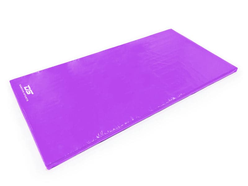 DS Gymnastic Flat Mat - Purple (183cm x 100cm x 5cm) - Athletix.ae