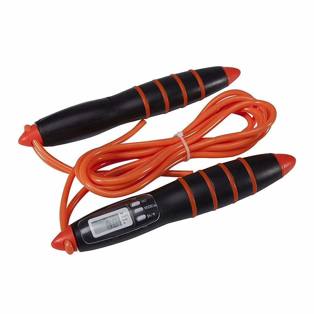 Liveup, Digital Pvc Jump Rope, Ls3128, Orange - Athletix.ae