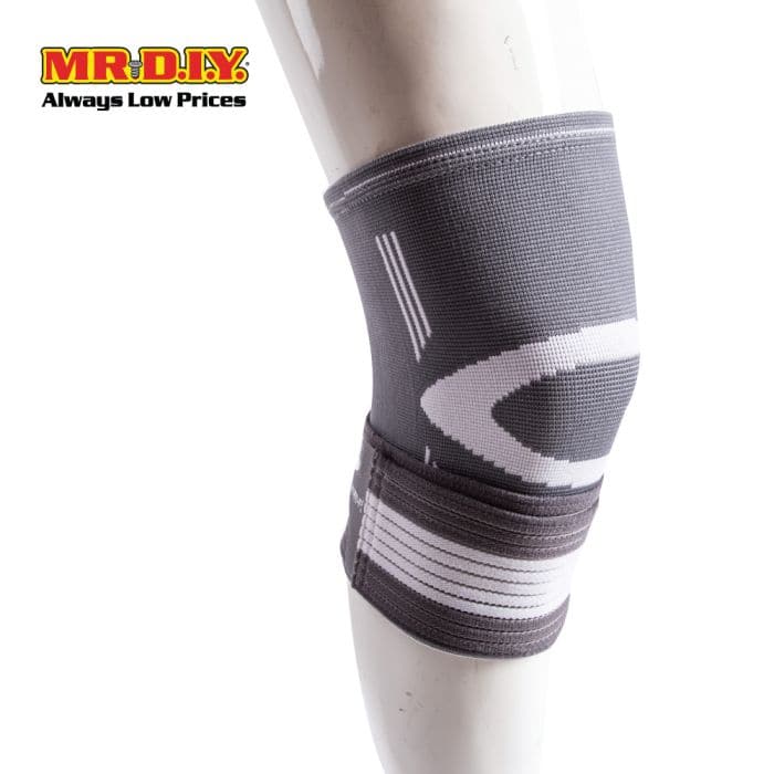 Liveup, Knee Support, Ls5676, Grey - Athletix.ae