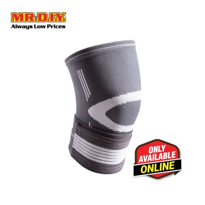 Liveup, Knee Support, Ls5676, Grey - Athletix.ae