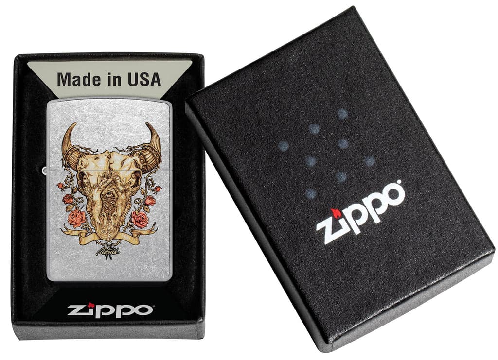 Zippo 48559 207 Rick Rietveld Street Chrome Windproof Lighter - OUTBACK