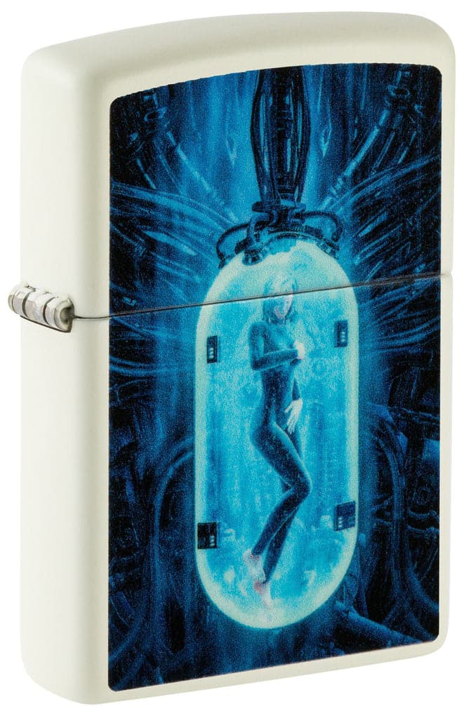 Zippo 48520 49193 Tube Woman Design Glow in the Dark Matte Windproof Lighter - OUTBACK