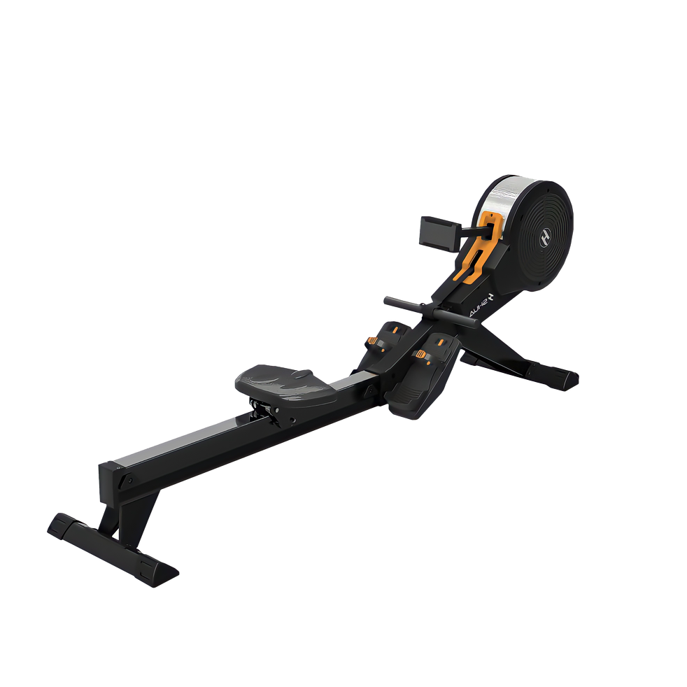 Light Commercial Rowing Machine SHUA, Commercial Rowing Machine Silver Gray SH-R8100, Black