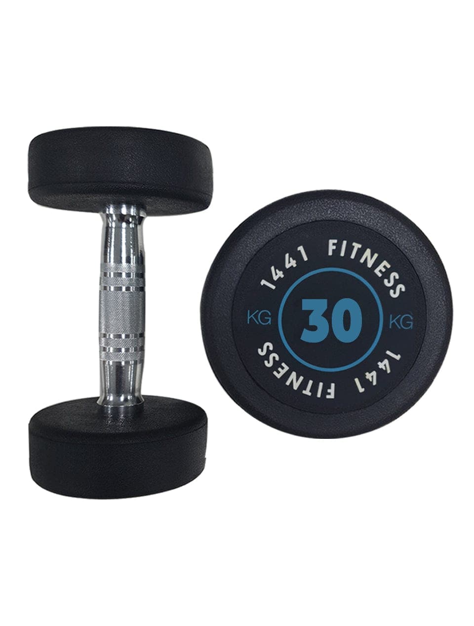 PRSAE Dumbbells 1441 Fitness Premium Round Dumbbell Set 2.5 Kg - 50 Kg (20 Pairs)