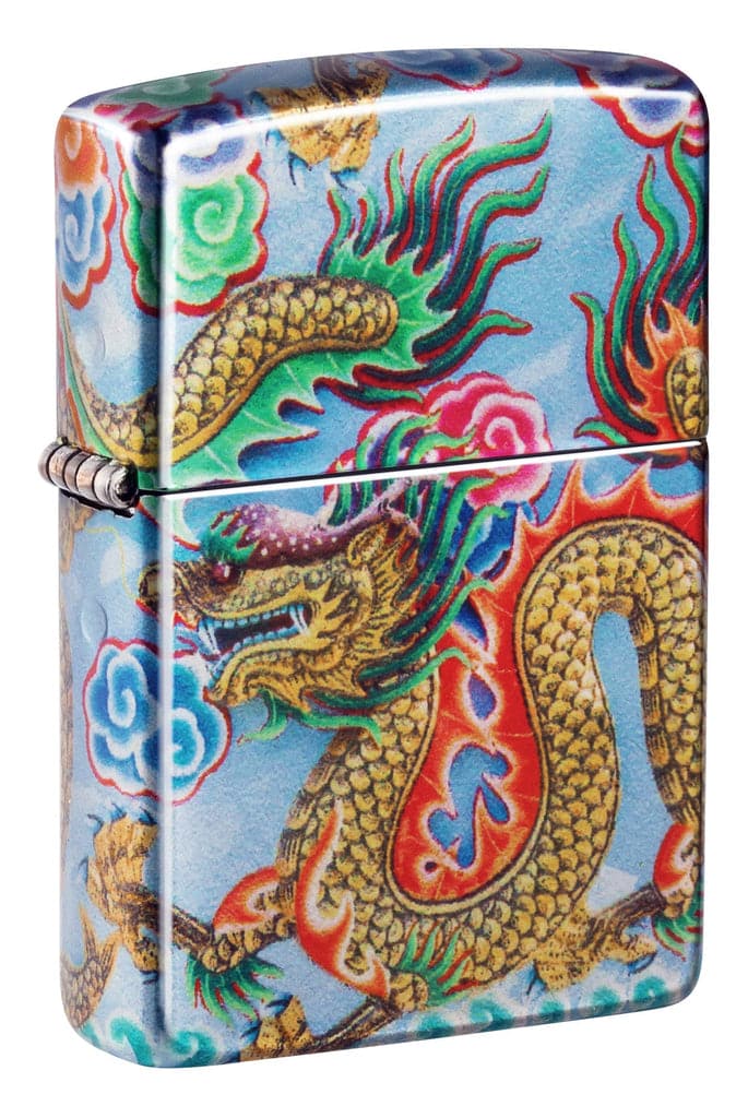 Zippo 48575 48459 Dragon Design 540 Fusion Windproof Lighter - OUTBACK