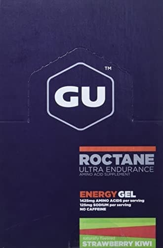 Sport In Life GU Energy Roctane Ultra Endurance Energy Gel, 24-Count (Strawberry Kiwi, 24-COUNT)