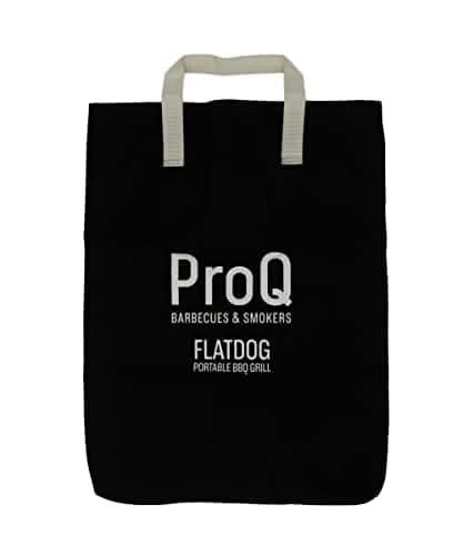 ProQ Flatdog Canvas Carry Bag, Black, S
