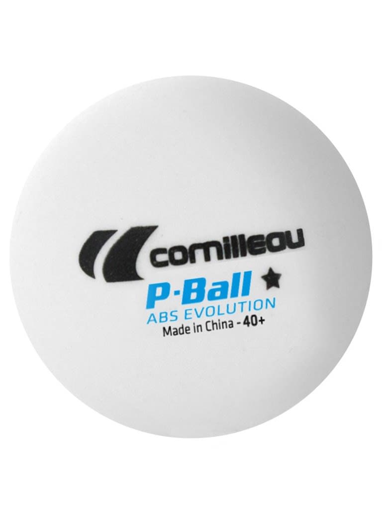 Cornilleau P-Ball ABS Evolution 1* White | 6 Plastic Balls - Athletix.ae