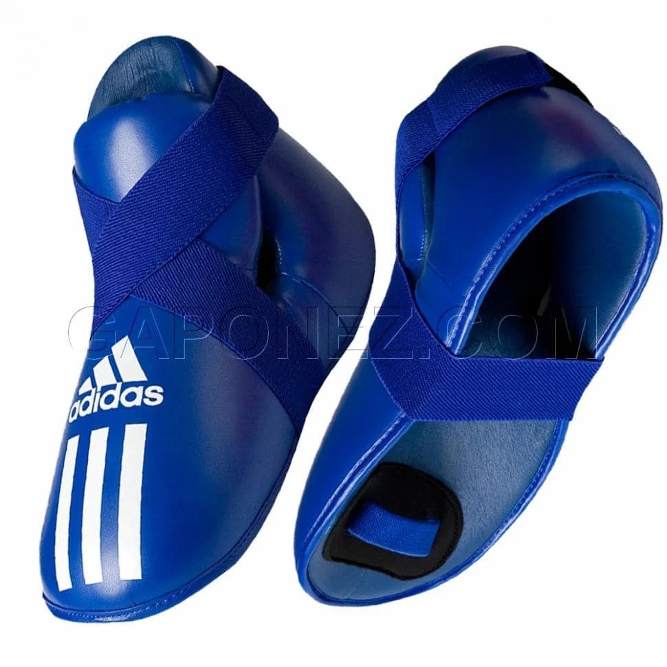 Adidas, Martial Arts Foot Protectors, Adibp04, Blue - Athletix.ae