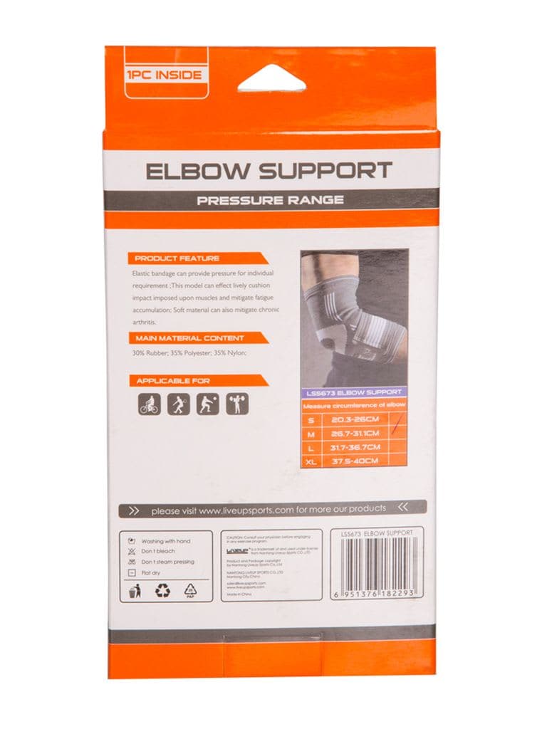 Liveup, Elbow Support, Ls5673 - Athletix.ae