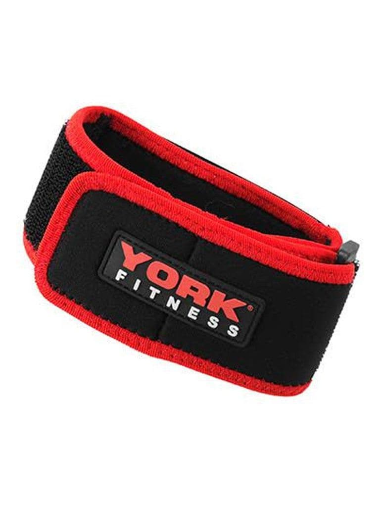 York, Fitness Elbow Support, 60261, Red/Black - Athletix.ae