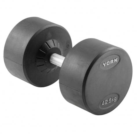 York, Cpu Urethane Dumbbell, Db6112, Multicolor - Athletix.ae