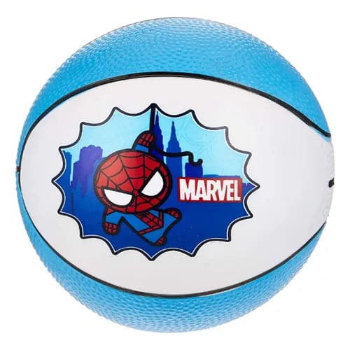 Mesuca, Spiderman Pvc Basketball Playball 6 Inch, Daa40472-S, Blue And White - Athletix.ae