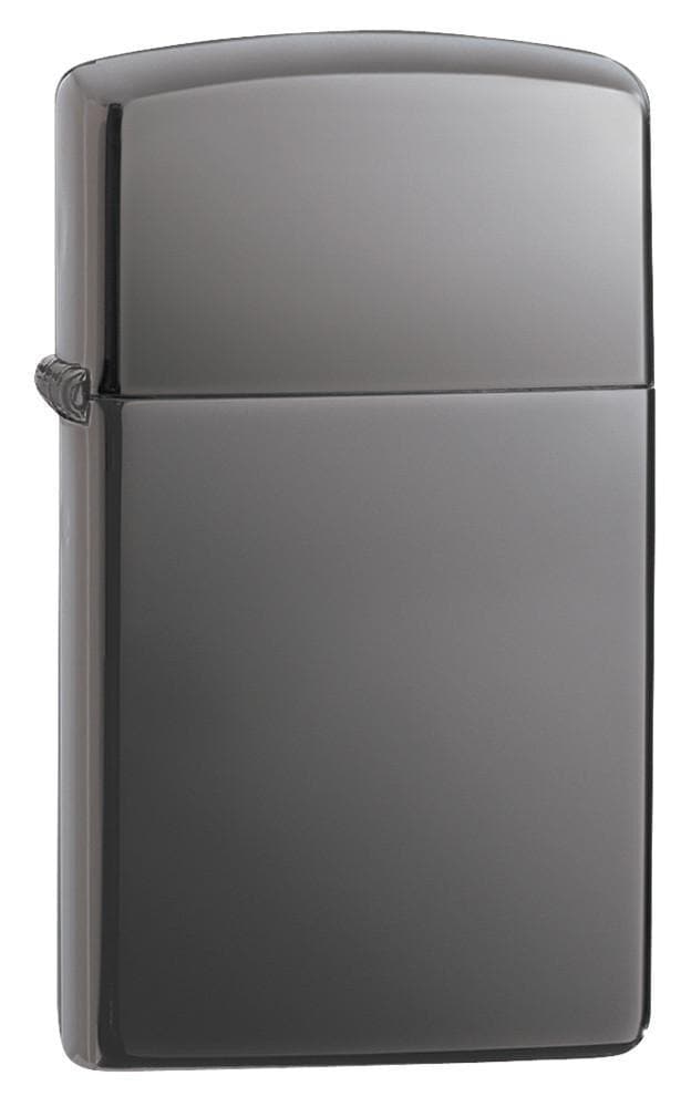 Zippo 20492 Slim Black Ice Windproof Lighter, Slim Model, Black - OUTBACK