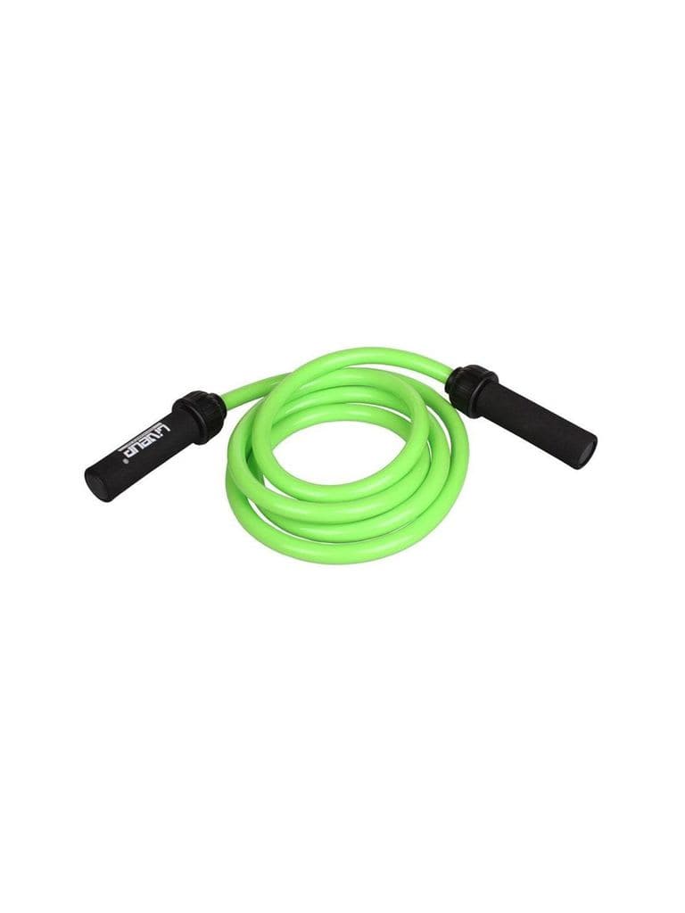 Liveup, Jump Rope Heavy 1000G, Ls3139, Green - Athletix.ae