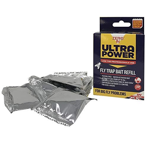 Shop for Zero In Ultra Power Outdoor Fly Trap - Bait Refill on athletix.ae