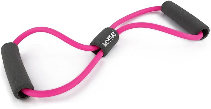 Liveup, Soft Expander Resistance Tube Large, Ls3202, Pink - Athletix.ae