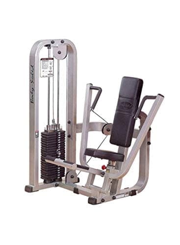 Body Solid Sel Chest Press Machine, Grey/Black, Sbp100/3 - Athletix.ae