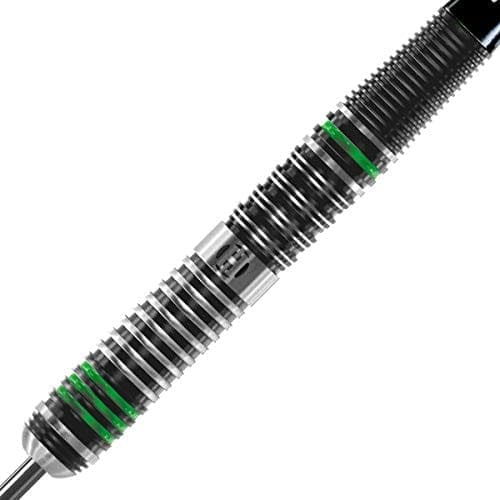 Harrows Unisex Adult Veridian Steel Tip 90% Tungsten Darts - Black, 22 Gm - Athletix.ae