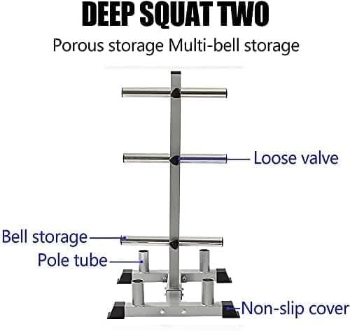 MFS Olympic Weight Plate Rack with 6 Barbell Holders