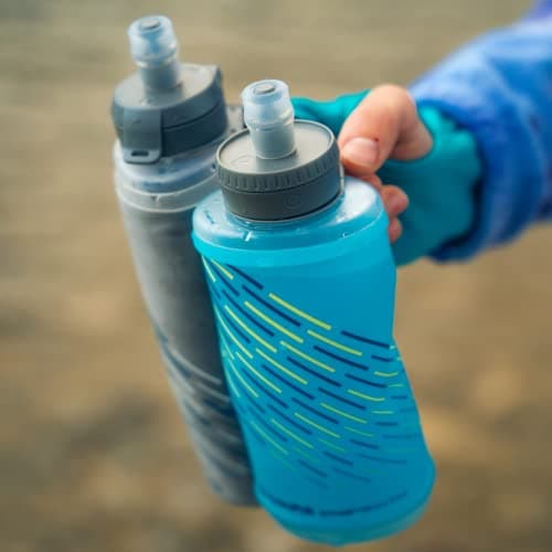 Sport In Life HydraPak SkyFlask Speed Minimalist Handheld SoftFlask, 500 ml Capacity, Malibu Blue