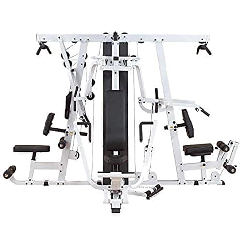 Body Solid Ultimate Triple Stack Gym, Grey/Black, Exm4000S - Athletix.ae