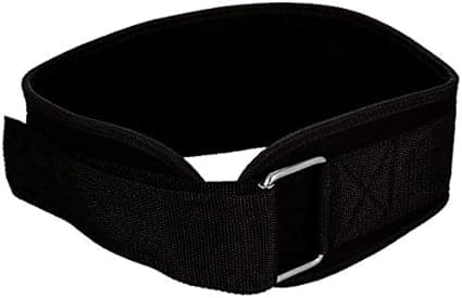 York, Fitness Nylon Workout Belt, 60210, Black - Athletix.ae