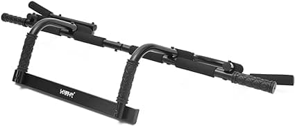 Liveup, 3 Chin Up Bar Without Strap, Ls315, Black - Athletix.ae