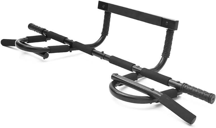 Liveup, 3 Chin Up Bar Without Strap, Ls315, Black - Athletix.ae