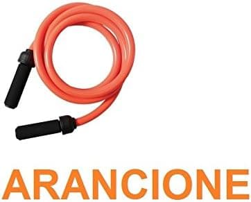 Liveup, Heavy Jumpprope 700G One Size, Ls3139, Orange - Athletix.ae