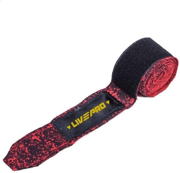 Livepro, Hand Wraps 3M, Lp8605, Red - Athletix.ae