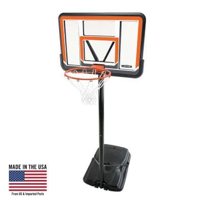 Lifetime, Adjustable Portable Basketball Hoop, 90033 - Athletix.ae