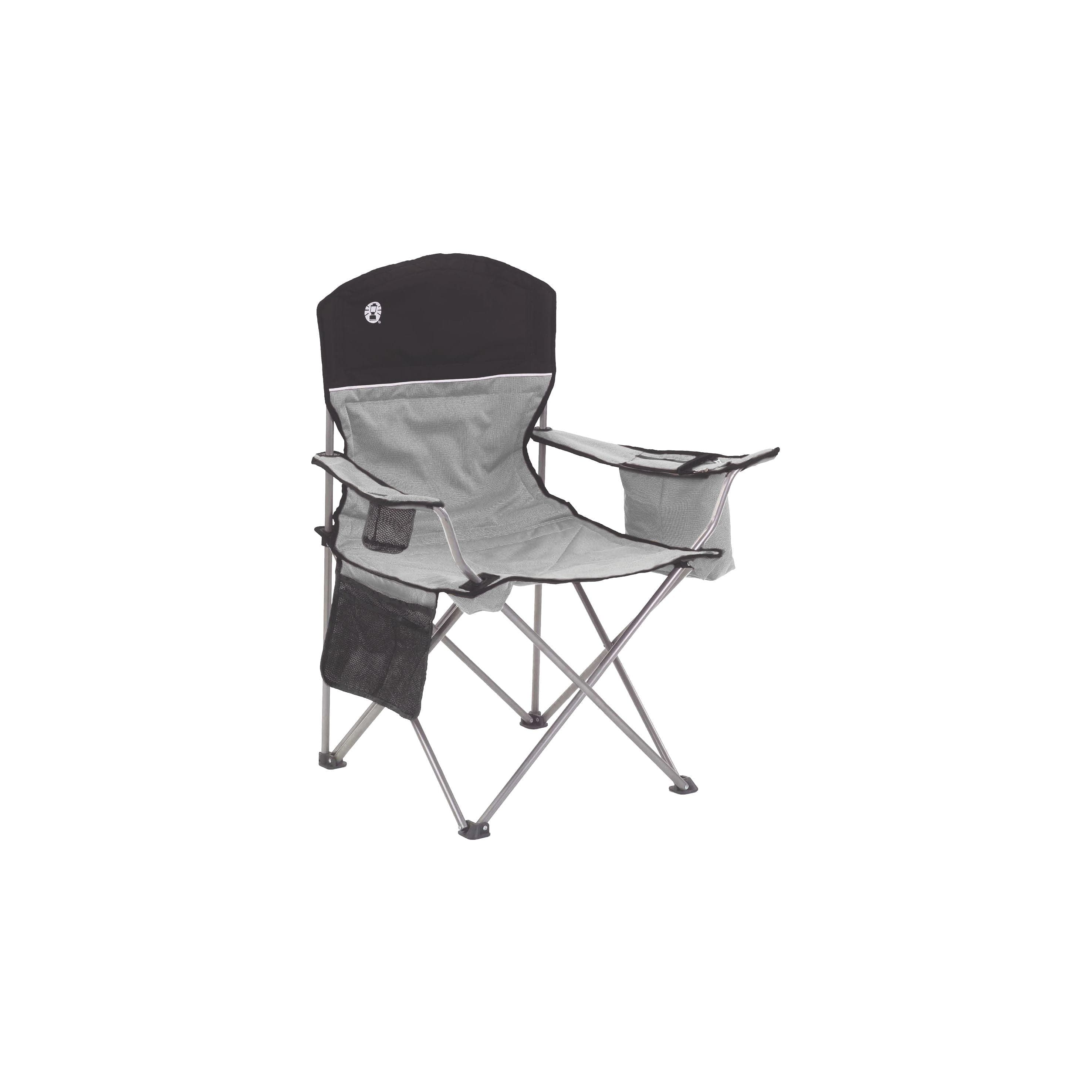 Shop for Coleman Camping Chair with Cooler, Black/Grey on athletix.ae