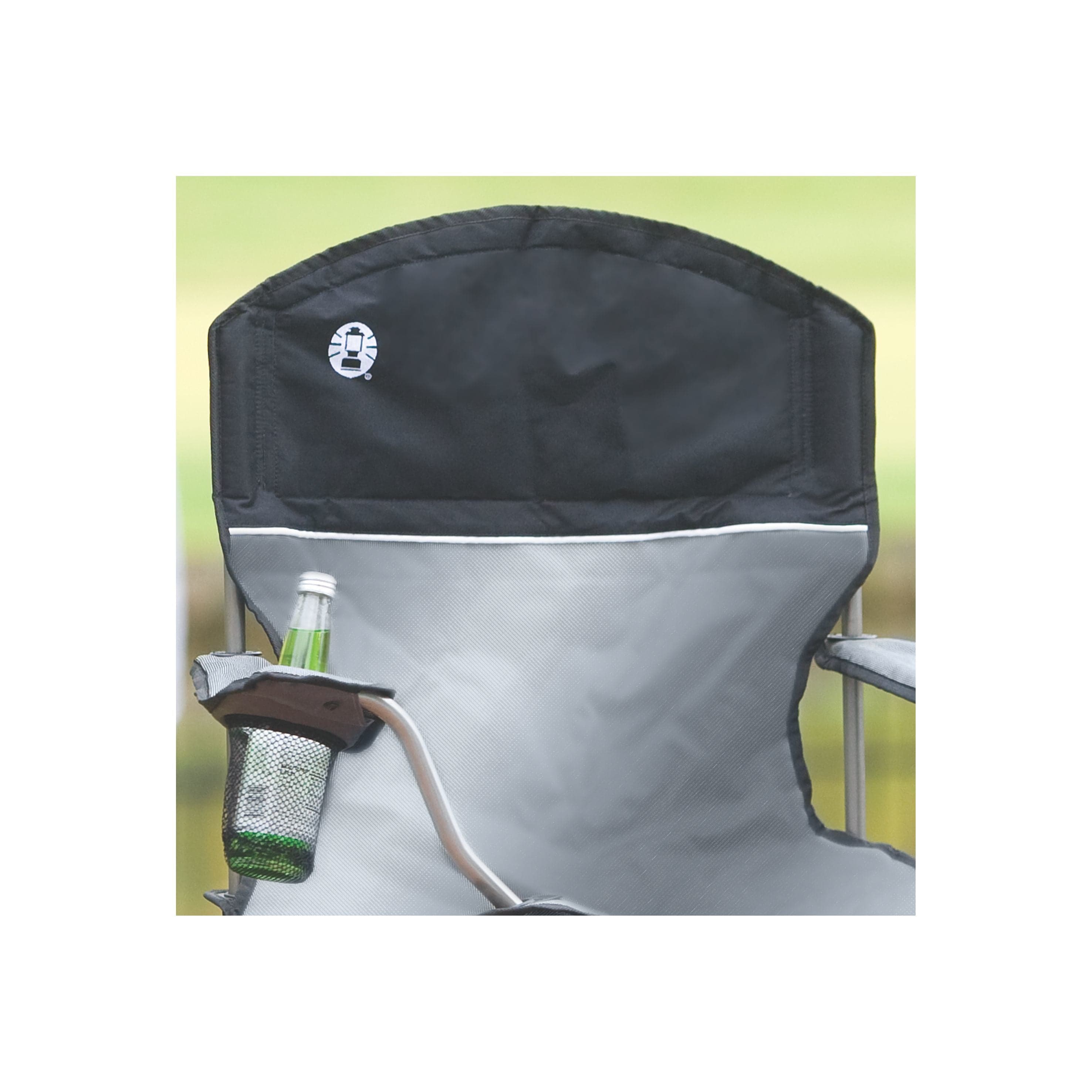 Shop for Coleman Camping Chair with Cooler, Black/Grey on athletix.ae