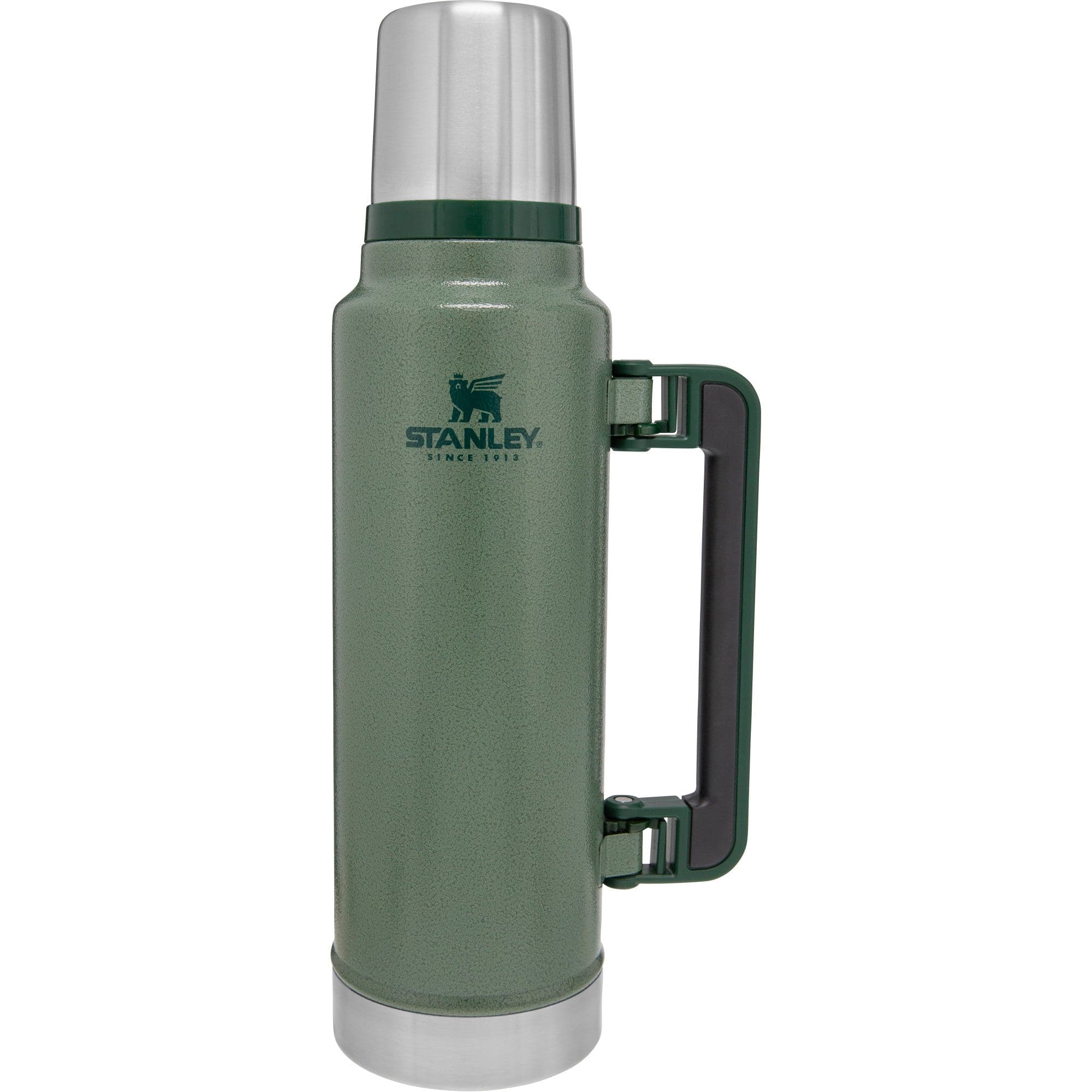 Shop for Stanley Classic Vacuum Flask Bottle, Hammertone Green, 1.4L on athletix.ae