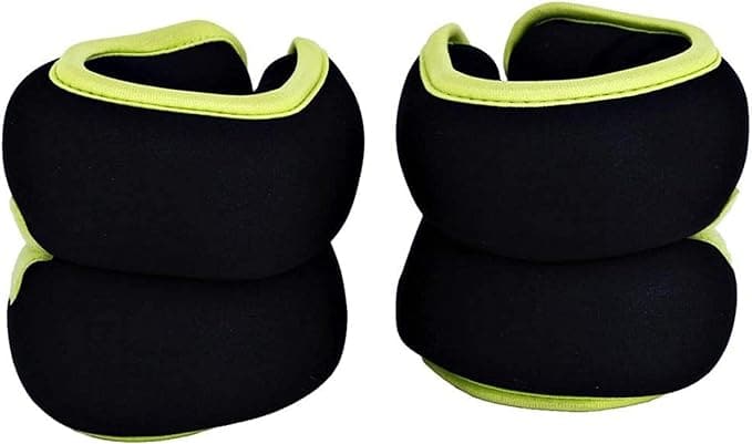 Ta Sport, Soft Ankle And Wrist Weight 1Kg, Black - Athletix.ae