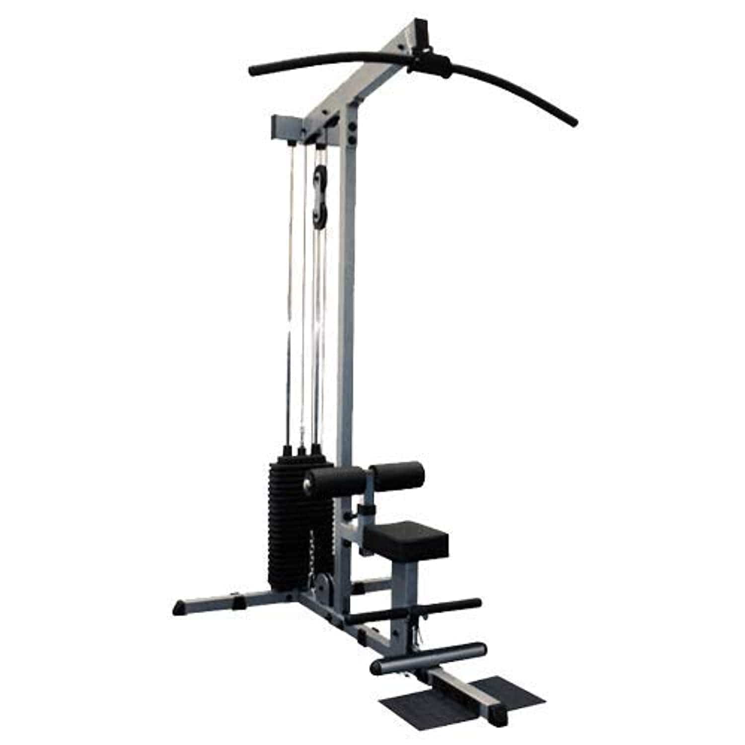 Body Solid GLM84 Lat Pulldown and Low Row with Weight Stack - Athletix.ae