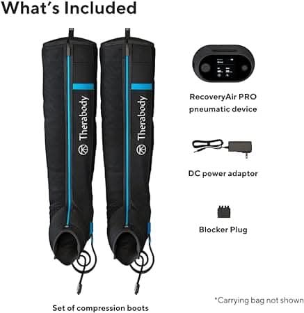 Therabody RecoveryAir Pro Bundle, Black