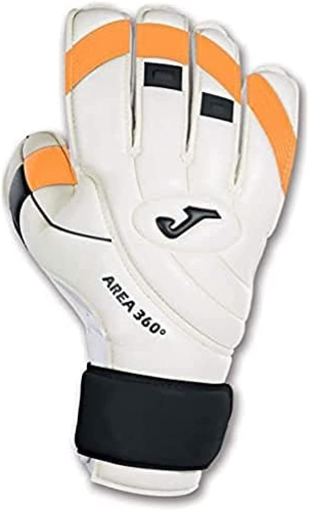 Joma, Cotn Fluor Goal Kp Gloves 400146.051 @10, Whit-Org - Athletix.ae