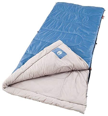 Shop for Coleman Sleeping Bag Sun Ridge, Blue, C006 on athletix.ae