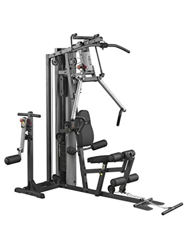 Body Solid G2B Advanced Gym With Bi-Angular Press Arm, Grey/Black