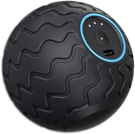 Theragun, Wave Solo, Vibrating Roller Massage Ball, Black - Athletix.ae