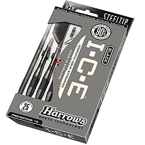 Harrows Black Ice 90% Darts B711 - Size 25 Grms - Athletix.ae