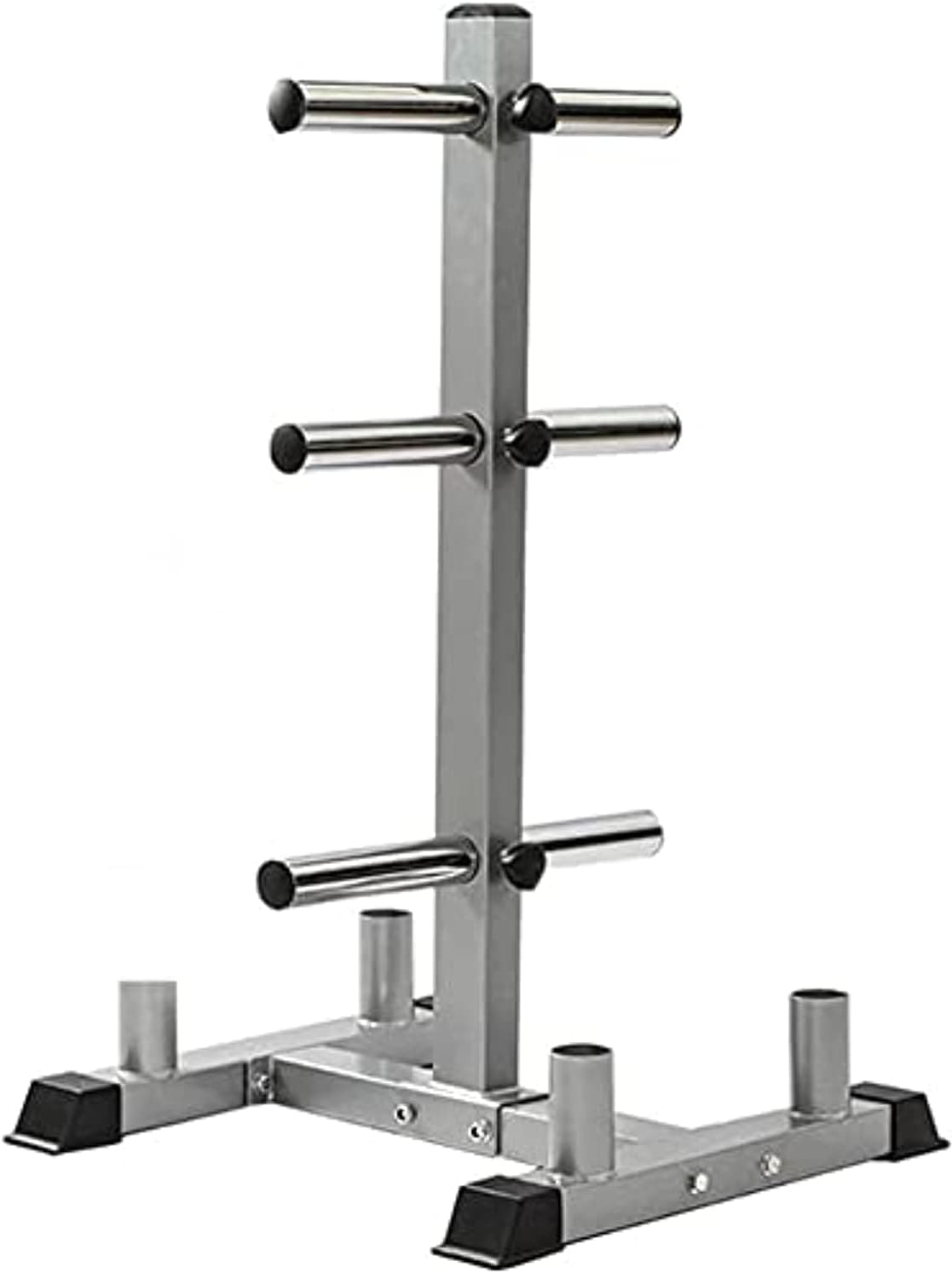 MFS Olympic Weight Plate Rack with 6 Barbell Holders - Athletix.ae