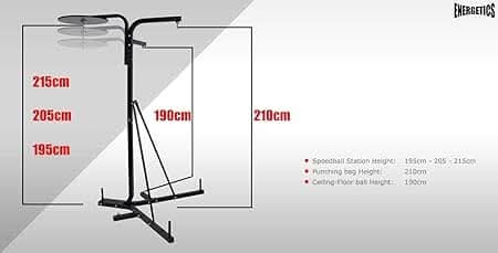 Ta Sport, 3 In 1 Boxing Punching Bag Stand, Silver - Athletix.ae